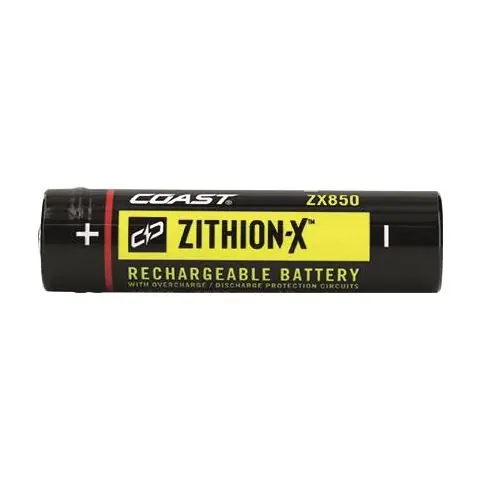Coast ZITHION-X ZX850 Batteri Populär